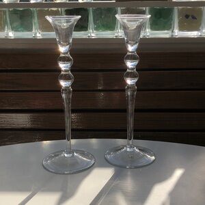 Crystal candle sticks